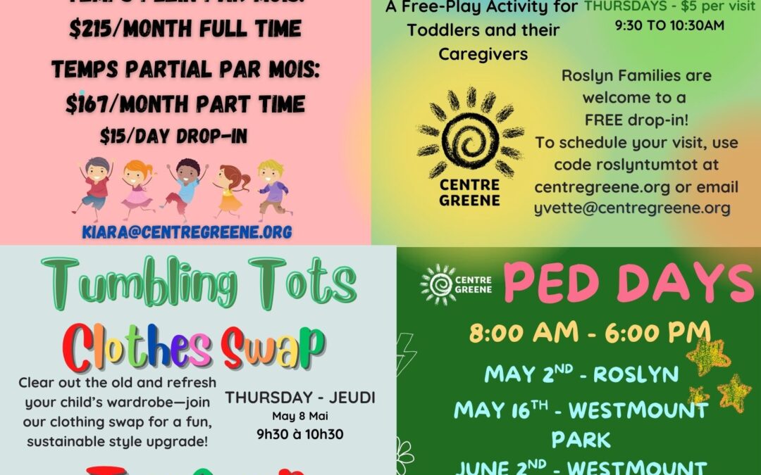 Une programmation variée pour les enfants ! | A Variety of Children’s Programming!