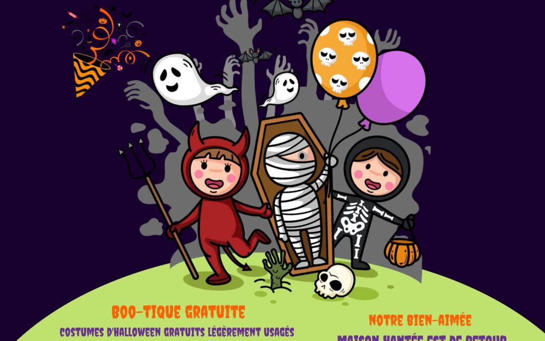 🎃🕸️Ne manquez pas notre fête d’Halloween ! | Don’t miss our Halloween Party!🎃🕸️